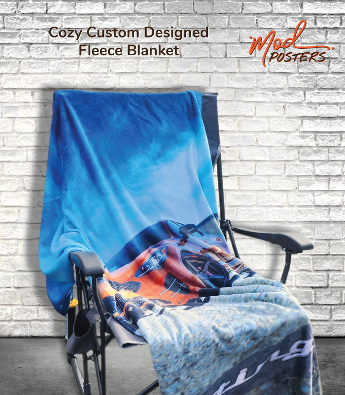 Cozy Custom Designed Fleece Blanket