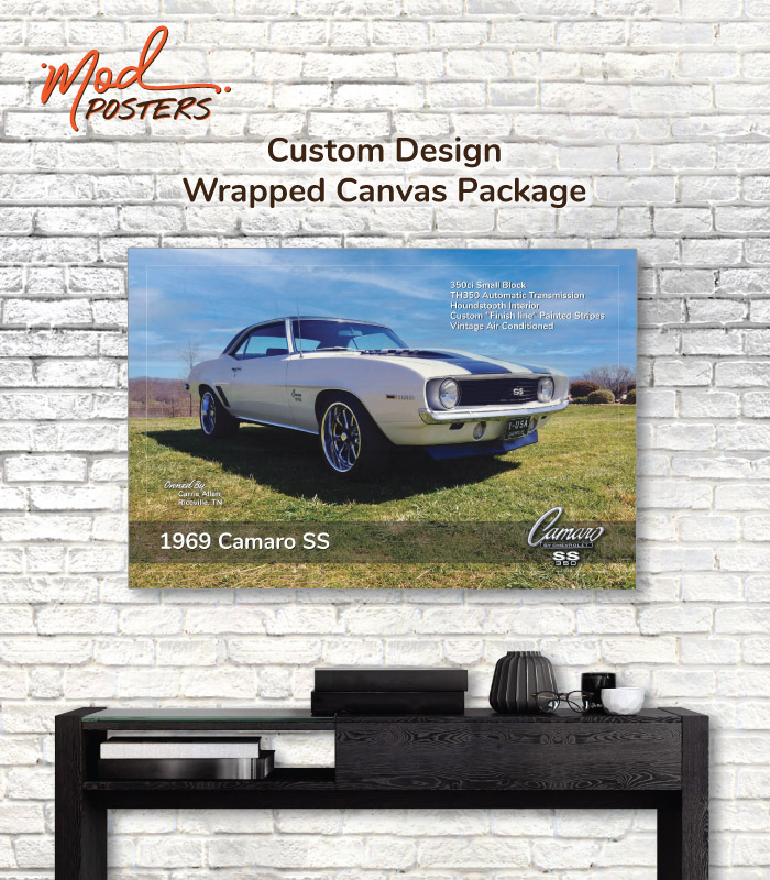 Custom Wrapped Canvas Package