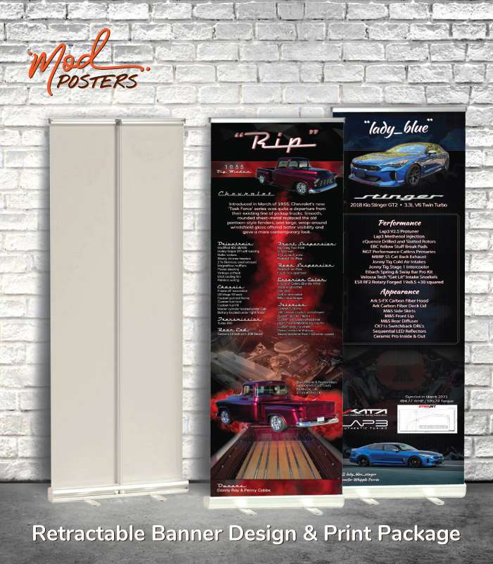 Mod Posters Retractable Banners